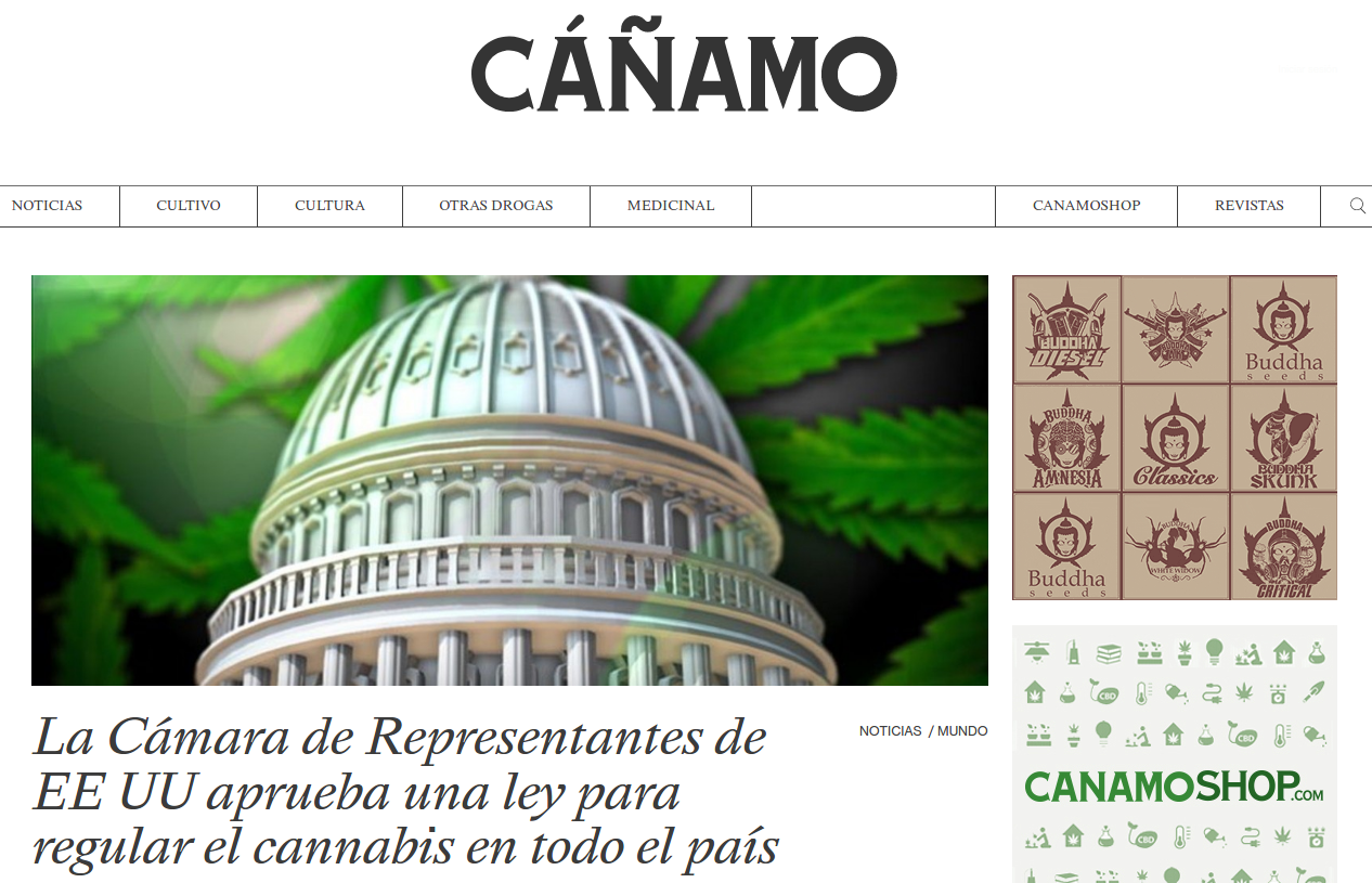Web Revista Cáñamo